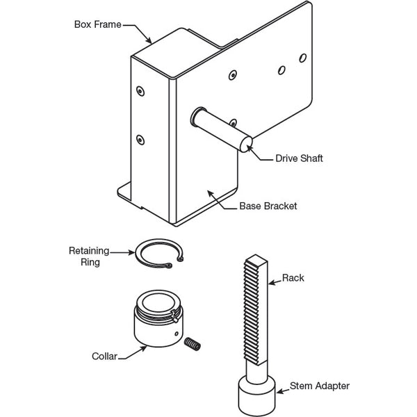 UGLK1150: Retrofit Kit, Siebe .5"-1.25" VB7/VB9