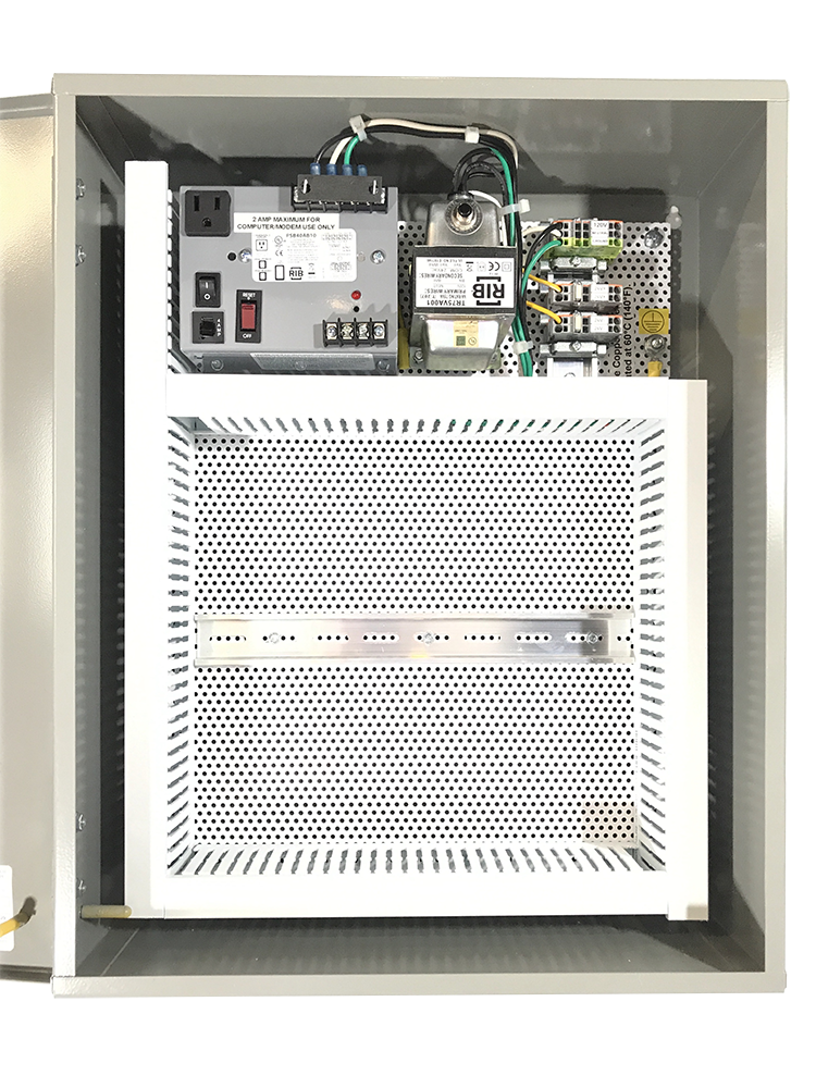 UL-19166-40-75: UL Panel 19x16x6 40VA Power Supply & 75va transformer