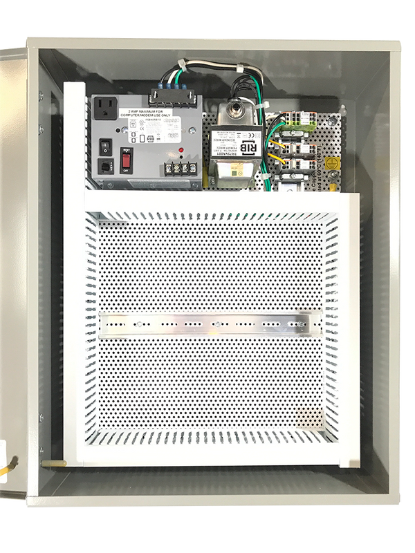 UL-19166-40-75: UL Panel 19x16x6 40VA Power Supply & 75va transformer