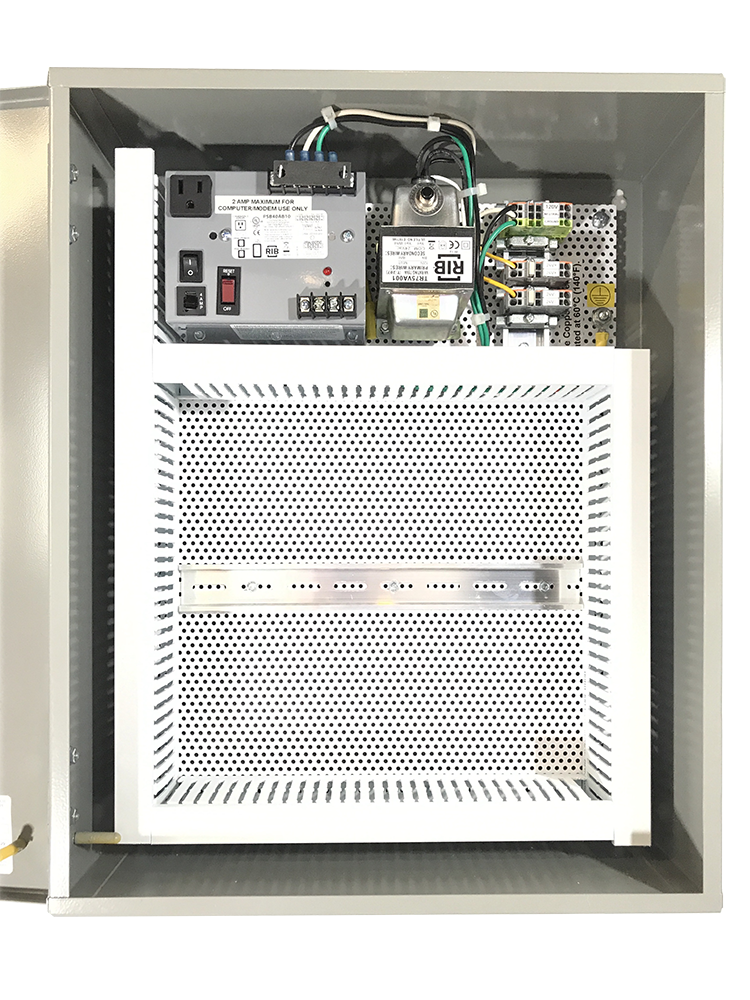 UL-S20166-40-75: UL Saginaw Panel 20x16x6 40VA Power Supply & 75va transformer