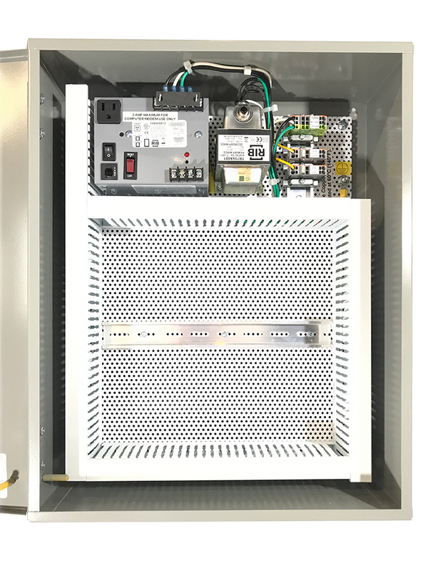 UL-S20166-40-75: UL Saginaw Panel 20x16x6 40VA Power Supply & 75va transformer