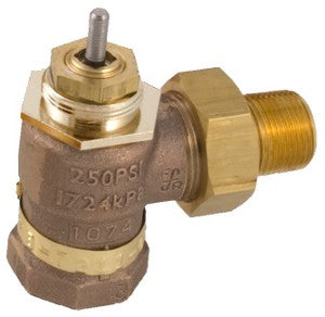 VB-7211-0-3-09: 1-1/4" 2-Way Valve Body Angle, Union, Up-Open