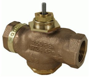 VB-7313-0-4-04: 1/2" Valve Body Screwed, 3-Way