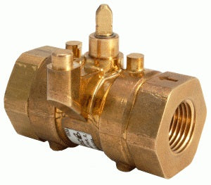 VBS2N02: Ball Valve, 1/2", NPT, 1.2 Cv, 2 Way, Stainless Steel Trim