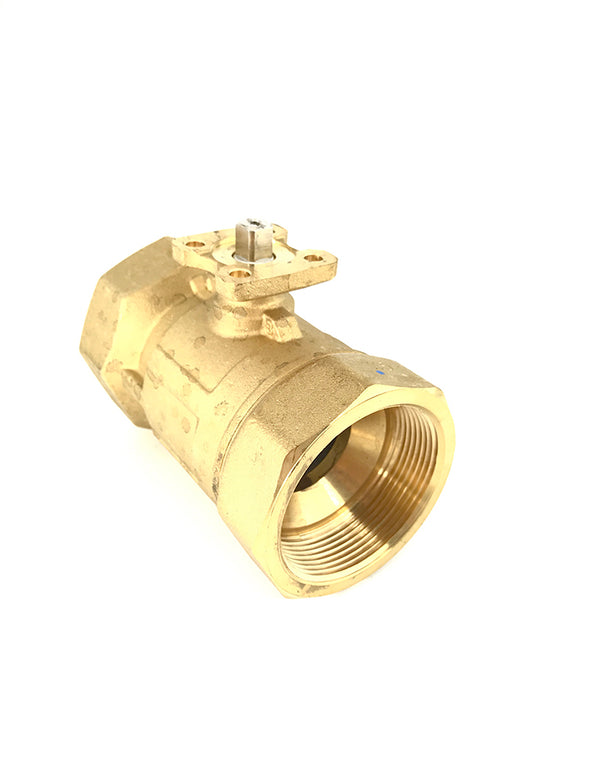 VG1241ER: 1-1/2" 2W BALL VAL 29.2CV; BRASS TRIM; LESS ACTUATOR