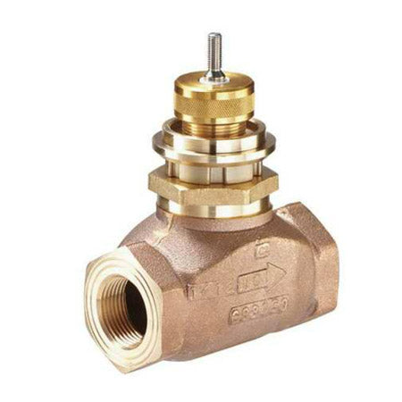 VG7243GT: Valve,Globe, 2 Way Normally Open, 1/2", NPT, 4.6 Cv Equal Percentage Flow Cast Bronze Body with Stainless Steel Trim, Standard Threaded Stem and