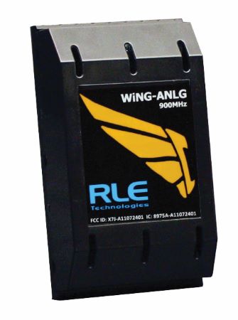 WiNG-ANLG: WiNG Analog input; 900 MHz wireless transmitter; configurable as 0-20mA (default), 0-5VDC or 0-10VDC