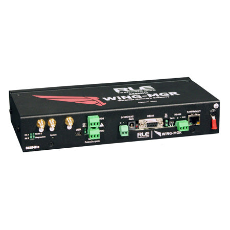 WiNG-MGR-865: WiNG Manager - 865MHz receiver; includes rack mount bracket, PSWA-DC-24 power supply and type A, C, G & I blades