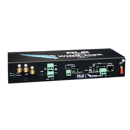 WiNG-MGR-868 v2: WiNG Manager v2; 868 MHz receiver, includes rack mount bracket and PSWA-DC-24-Kit (type A, C, G & I blades)