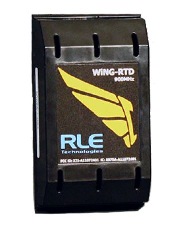 WiNG-RTD: WiNG RTD Temperature Probe Input; 900 MHz wireless transmitter,  for use 2-wire with 1000 ohm platinum (pt1000) probes