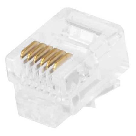 RJ12: 6P Crimp on connector for SA Bus