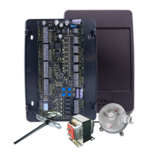 ZP4-ESP-KIT: 4-Zone (3H/2C) zone panel with ESP, 40VA transformer, duct temp sensor and pressure sensor